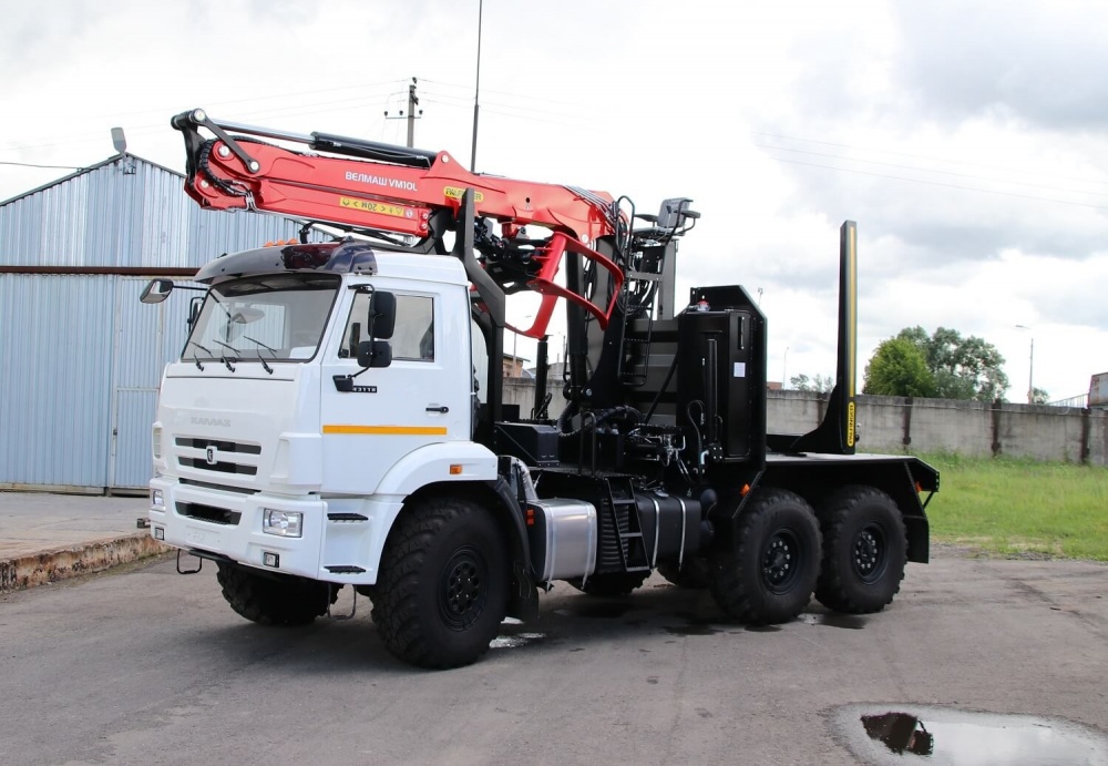 Лесовоз Камаз 43118-23027-50 с ГМУ ВМ-10-74